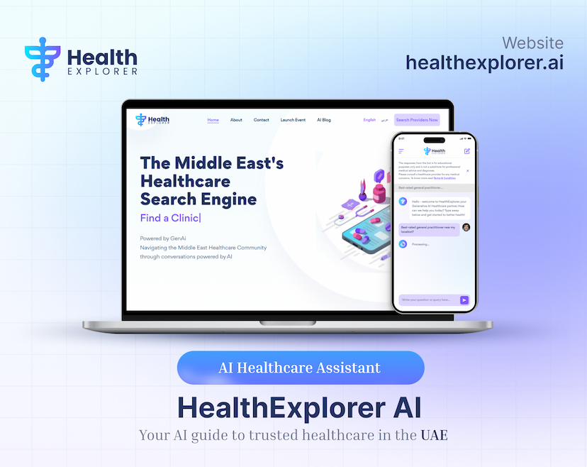 HealthExplorer healthcare app and web platform by Wondercraftz