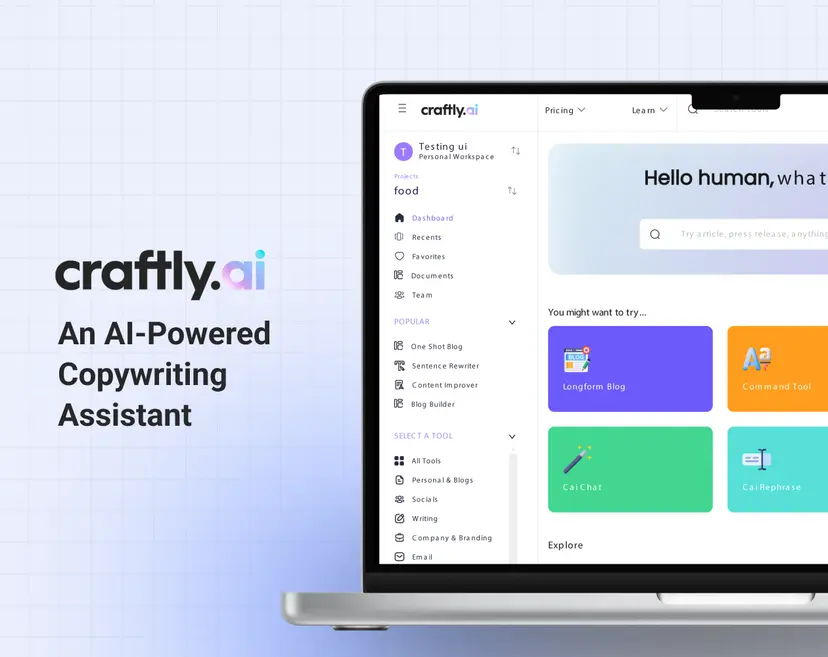 Craftly Ai, Website