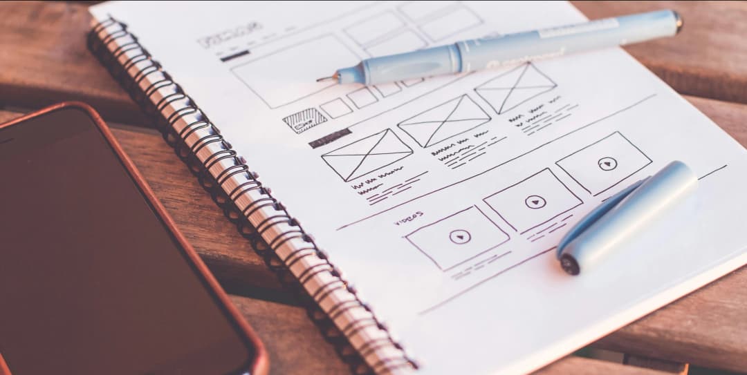 UI UX design services illustration